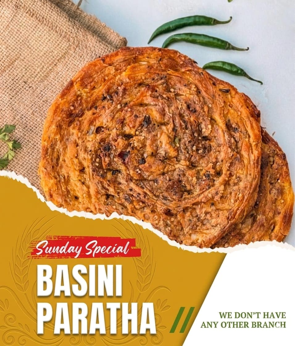 Besan Ka Paratha